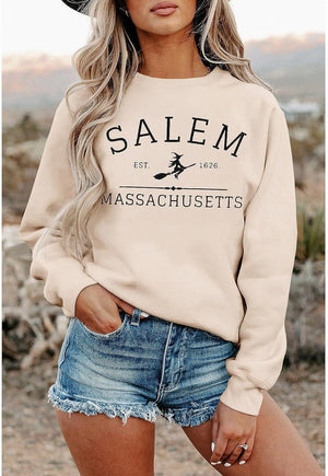 Women's Salem Mass Cotton Sweatshirt