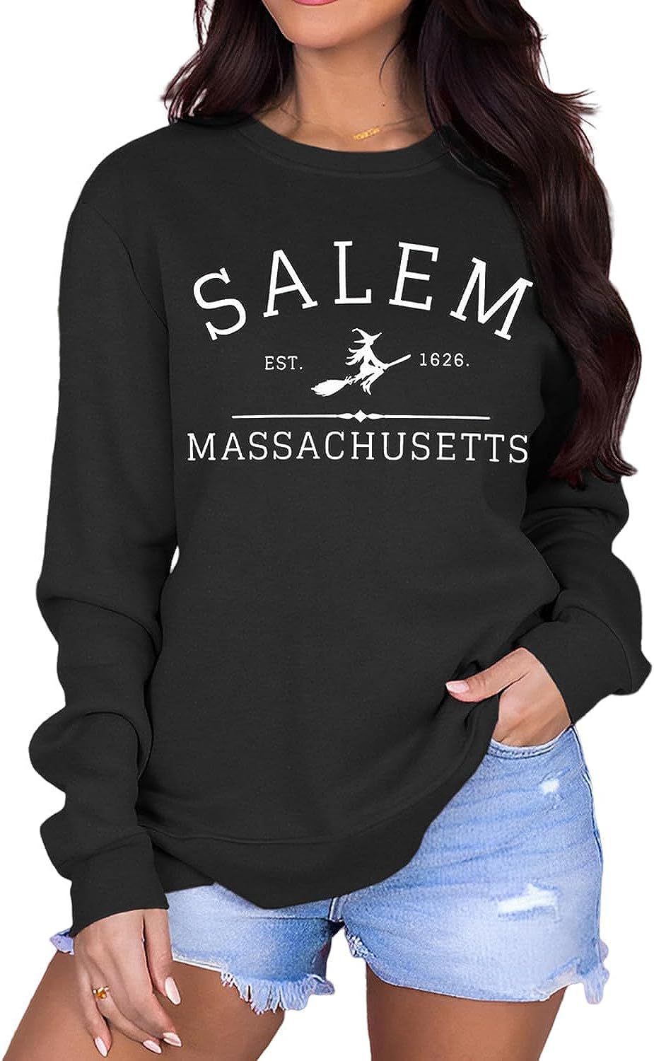 Women's Salem Mass Cotton Sweatshirt