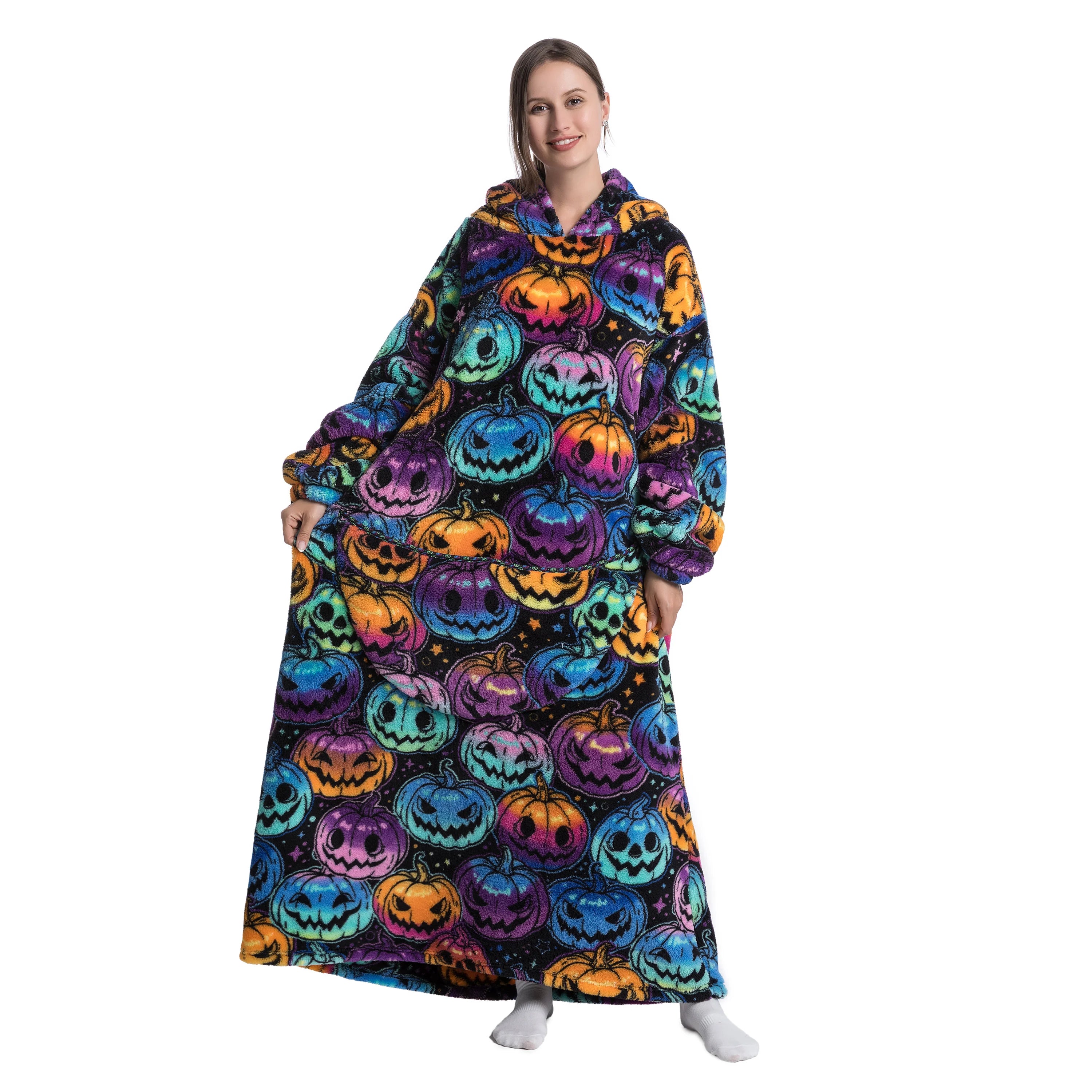 Halloween Hoodie Blanket