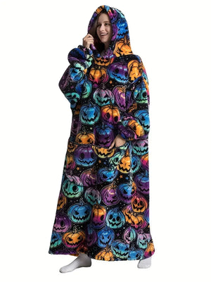 Halloween Hoodie Blanket